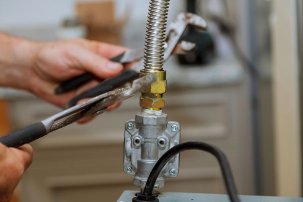 Flexible Gas Line Installation in Pasadena